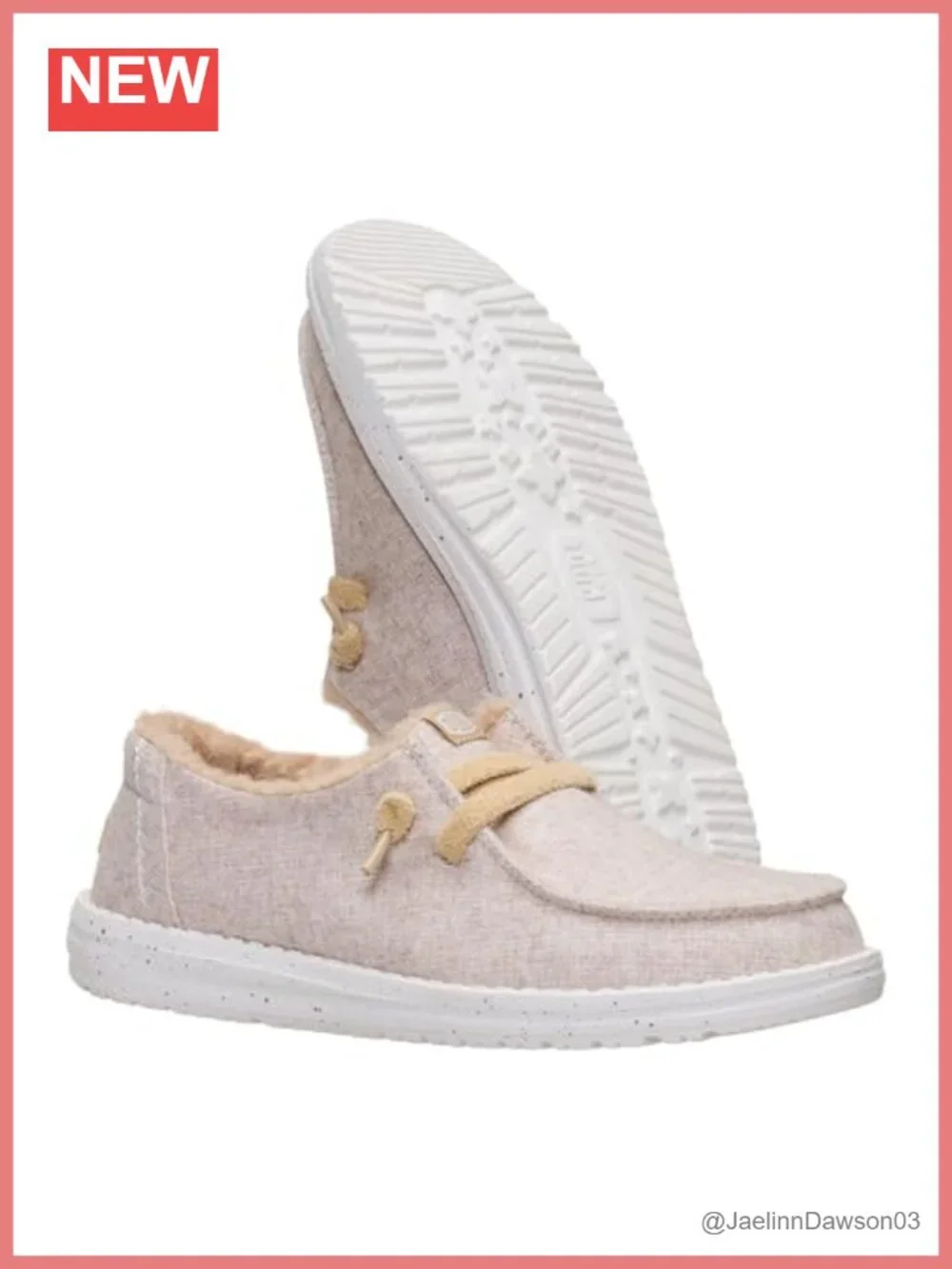 Women's Wool Slip On Loafers with Faux Sherpa Lining, Cozy Casual Shoes,